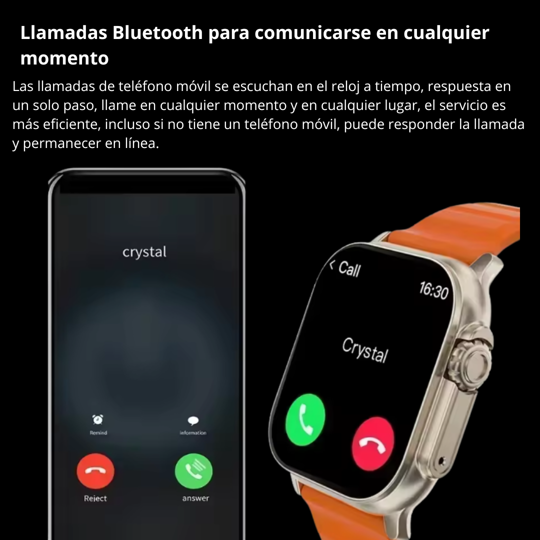 ⌚Smartwatch T800 Ultra – Tecnología y Estilo en tu Muñeca